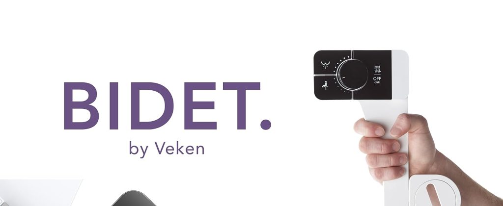 Veken bidet attachment installed on toilet - View 1