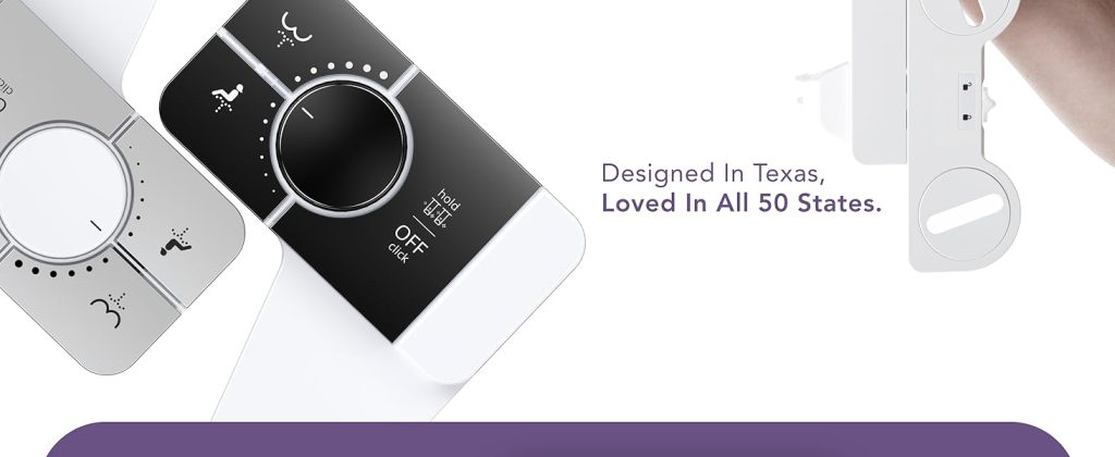 Veken bidet dual nozzle close-up - View 2